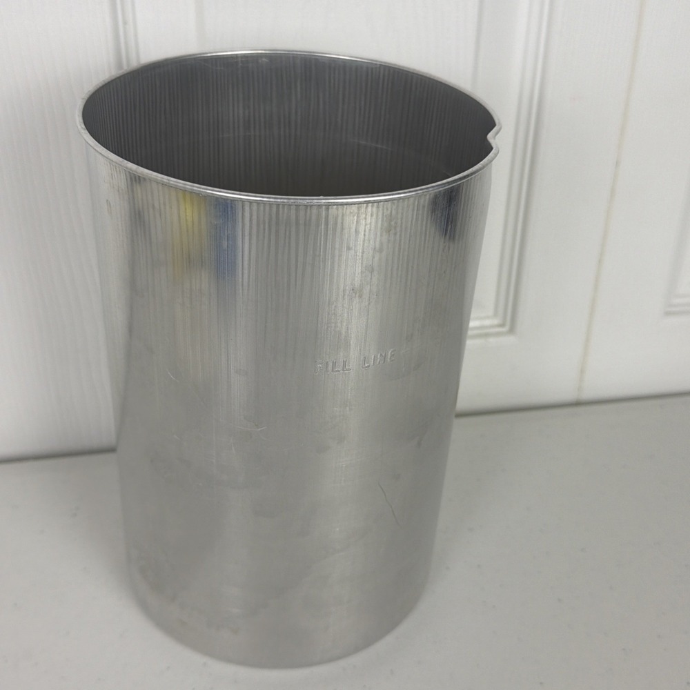 RIVAL Ice Cream Maker Canister Only Model 8401 Tested 4qt 6.75x9.75